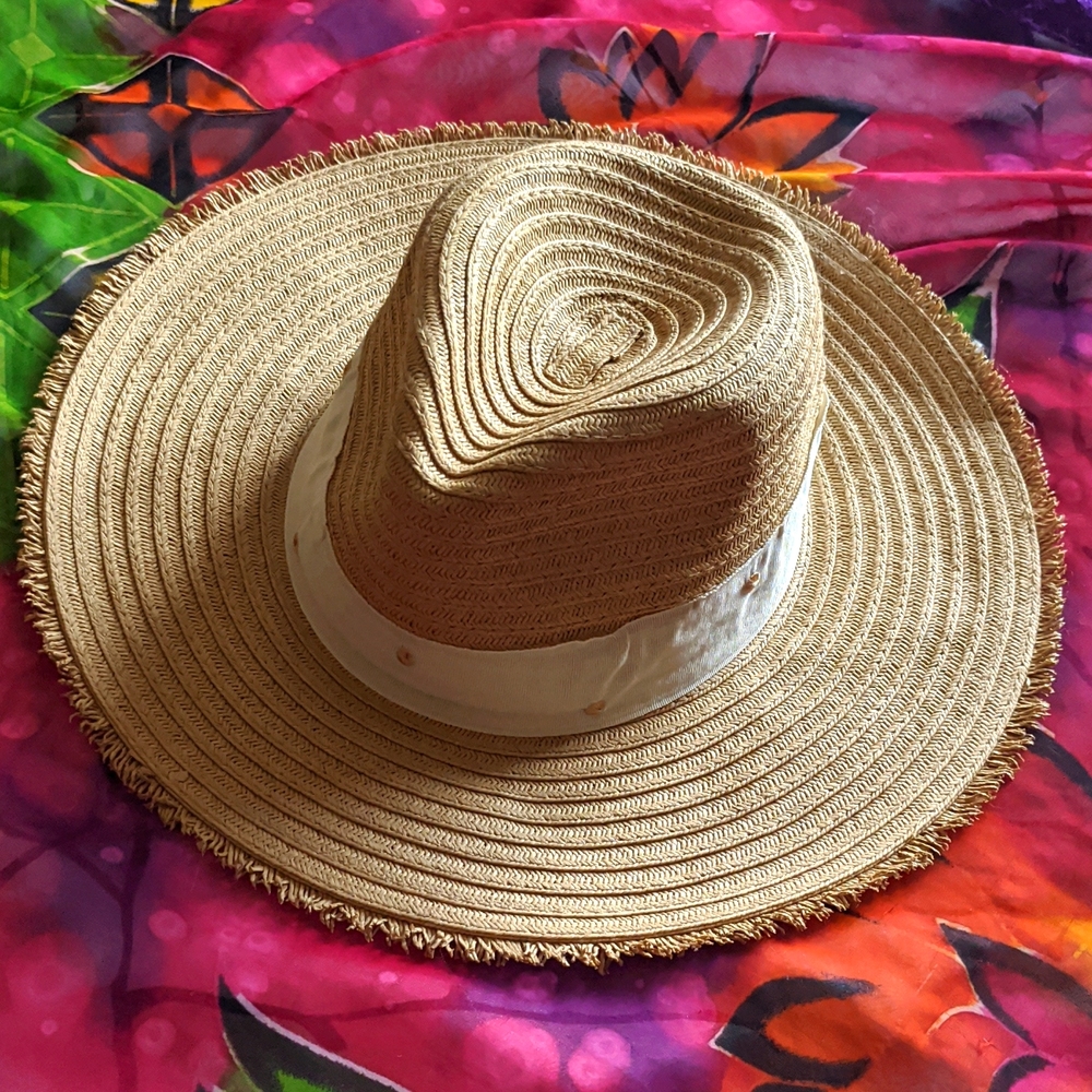 Kensie straw hat
